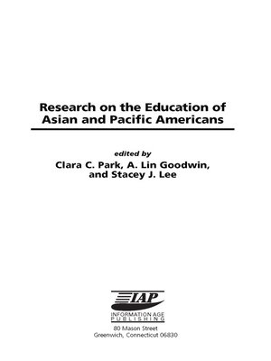 cover image of Research on the Education of Asian Pacific Americans, Volume 1